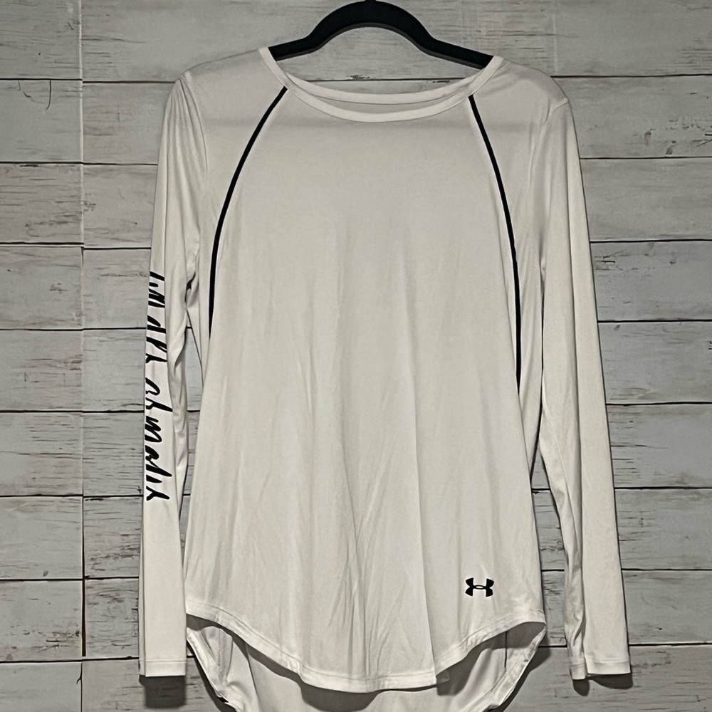 Under Armour Women's Long Sleeve White Tee